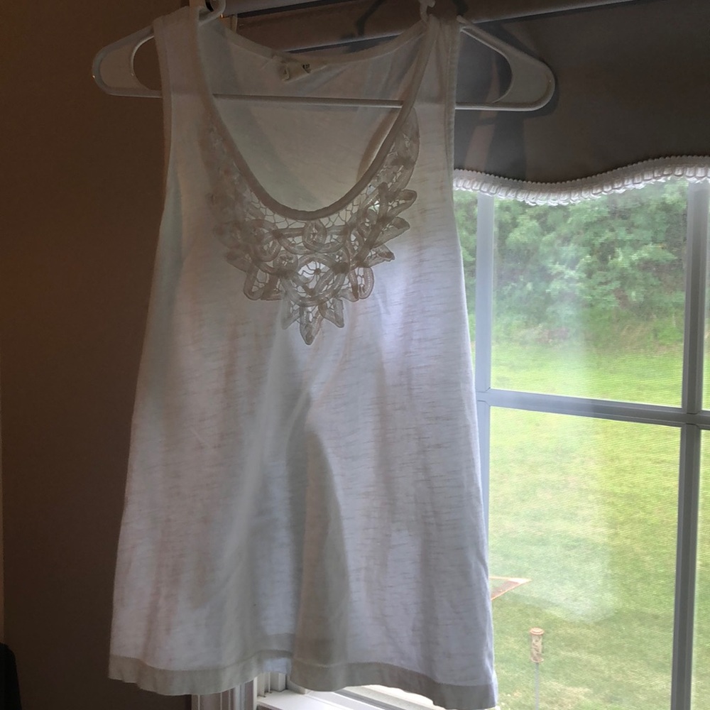 🔥3/$12🔥 Forever 21 White Pullover Top